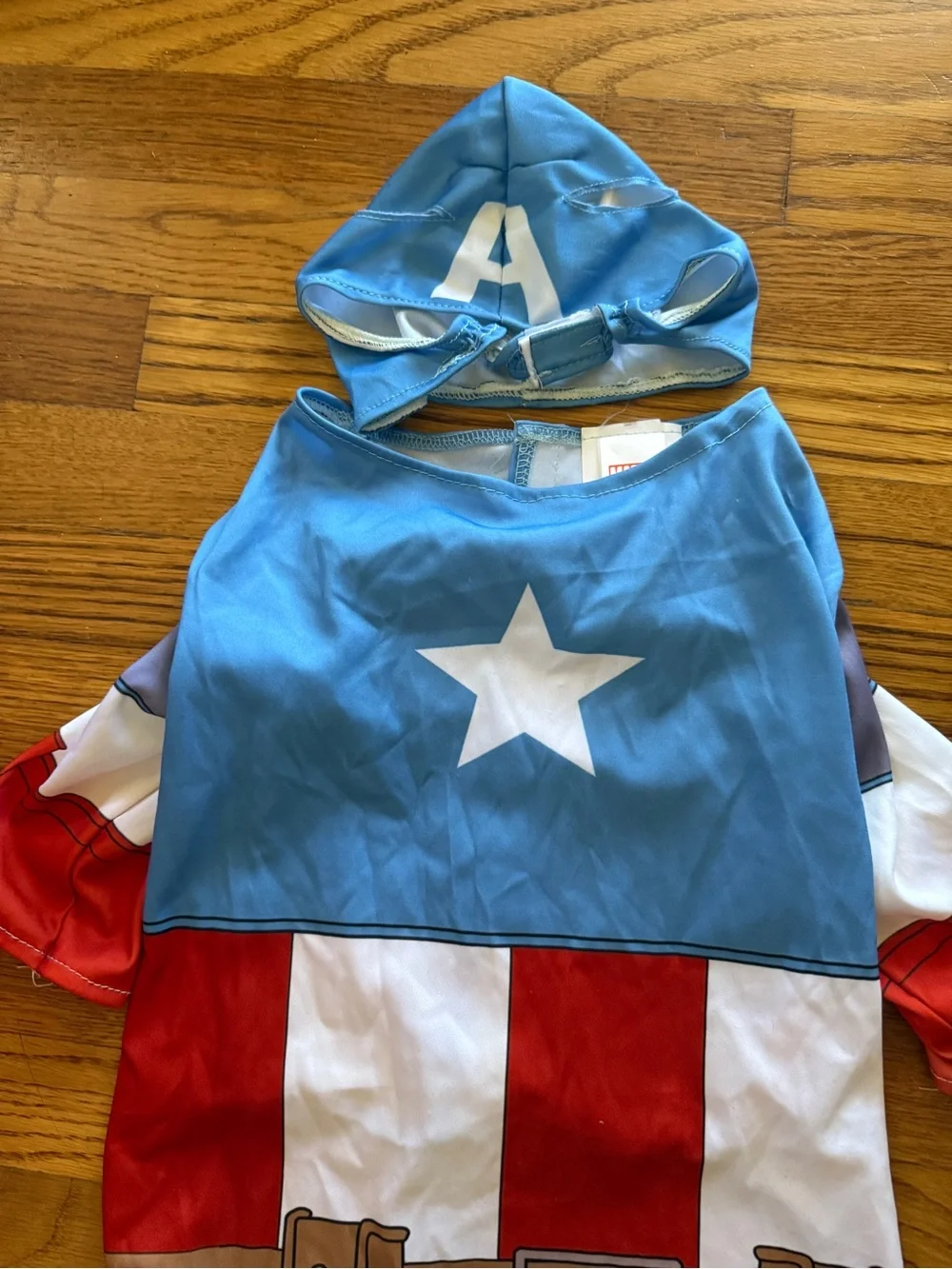 Rubies dog captain America costume Large